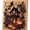 Castle - B, variant on Halloween Ghost Pearl Art DIY Kit 3D Textured Pearls Diamond Painting Crafts with Wooden Frame Seasonal Mosaic Pictures for Fall Home Decor
