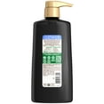 thumbnail image 3 of Garnier Whole Blends Rebalancing Cleansing Shampoo with Black Charcoal, All Hair Types, 26.6 fl oz, 3 of 8