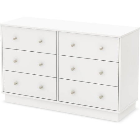 South Shore Litchi 6-Drawer Dresser, Multiple (Best Prices On Dressers)
