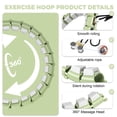 thumbnail image 4 of Hula hoop con peso HCOIW de 24 nudos desmontables y ajustables, 4 of 7