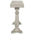 thumbnail image 4 of Furniture of America Fieldz 59-Inch Antique White Wood Finish Console Table, 4 of 7