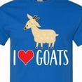 thumbnail image 4 of Inktastic Goat Cute I Love Goats Farm Animal T-Shirt, 4 of 5