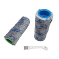 thumbnail image 2 of 2 Piece Microfiber Roller Brush Set Replacement For Br30/1 Fc3 Fc3d Fc5 Fc7 Hard Floor Cleaner, 2 of 5
