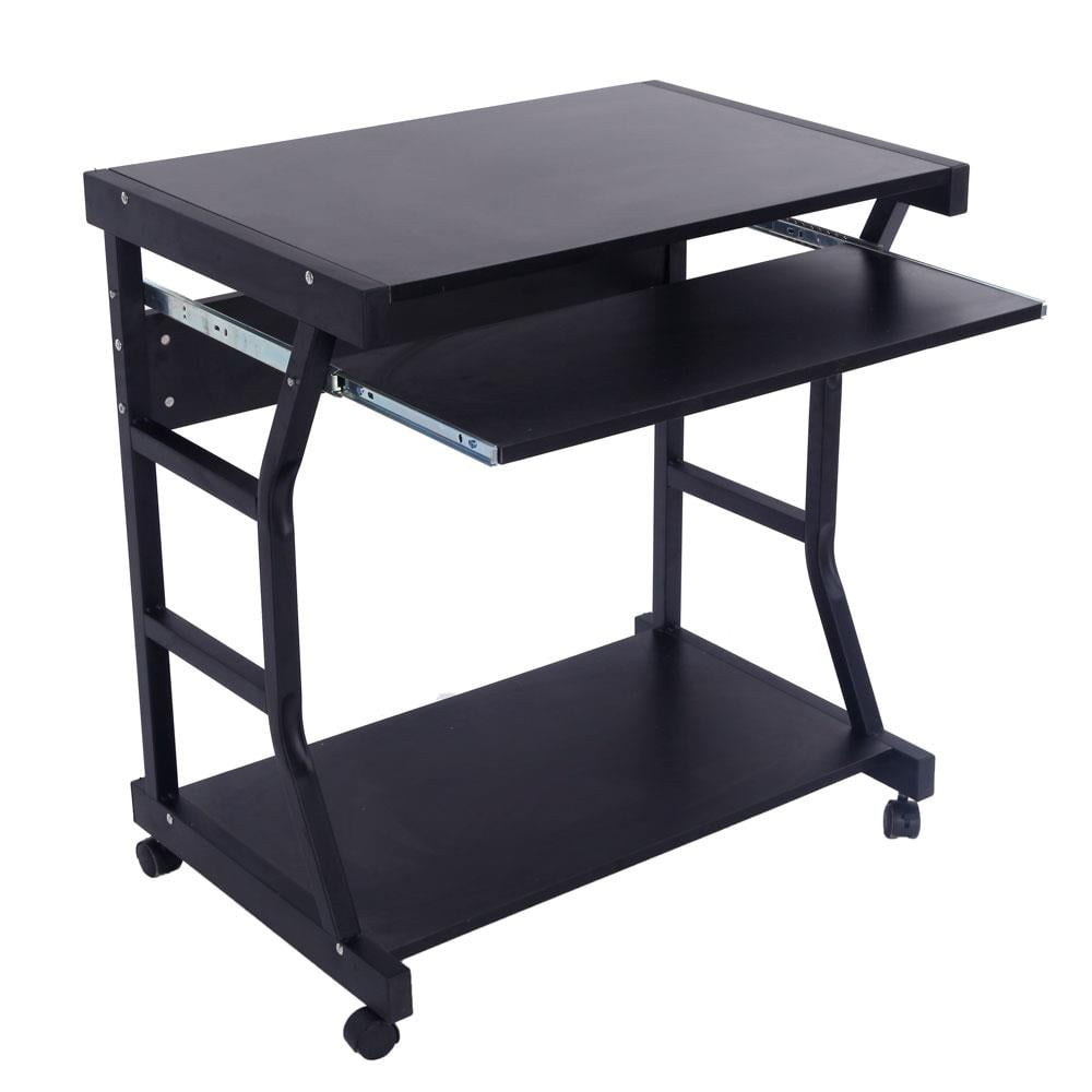Ktaxon Corner Home Office Computer Desk Student Laptop Writing Table Rolling Furniture