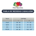 thumbnail image 4 of Pantalón Fruit Of The Loom para Mujer, Deportivo Felpa Gris Jaspe Claro Talla G, 4 of 4