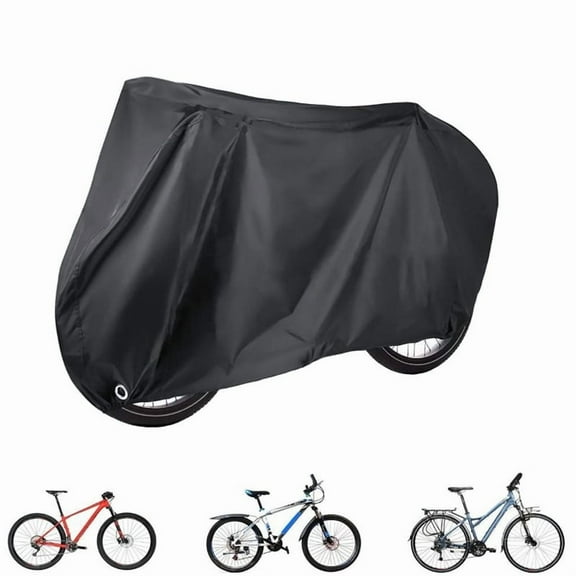 Bike Cover, Outdoor Waterproof Bicycle Cover with Lock Hole, Rain Sun UV Dust Wind Snow Proof Bike Storage for Mountain Bike (180*60*90cm)