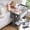 Gray, variant on Vipuse Baby Bedside Bassinet,6 Height Adjustable Crib with Mosquito Net&Storage&Lockable Wheels for Newborns Infants,Light Grey
