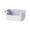 Grey, variant on Green Plastic Storage Bin With Handle, Large Capacity Organizer Box For Kitchen, Pantry, Snacks, Home, 9.5X6.7X4.1 Inches, 1 Pack