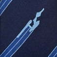 thumbnail image 5 of Star Trek Enterprise Flight Blue Stripe Men's Tie, 5 of 7