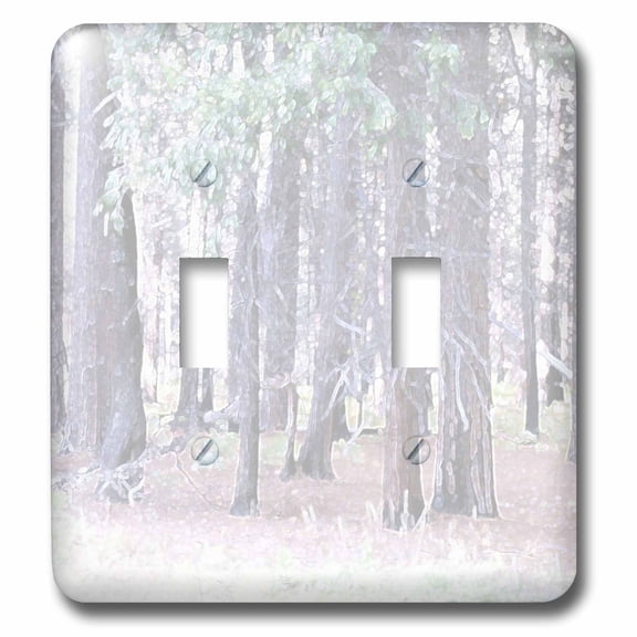 3dRose, Trees, double toggle switch