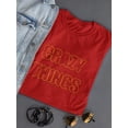 thumbnail image 3 of Crazy Things Shaped T-Shirt Women -Image by Shutterstock, Female Large, 3 of 4