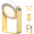 thumbnail image 2 of Sokhug Rechargeable LED Desk Lamp Foldable Extendable Night Light Portable Lantern with Dimmer for Camping Reading Beige, 2 of 8