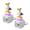 Seagull Mine Keychain-2PC-A3, variant on Seagull Mine Keychain, Button with Sound Rechargeable Keyboard Clicker Fidget Toys Stress Relief Noise Maker Animal Keycaps Funny Gifts (3PC)
