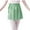 Green, variant on Women's Skirts Fashion Mesh Casual High Waist Solid Dance Bandage Mini,Sizes L-XL