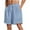 Light Blue, variant on Mgmyaa Mens Casual Shorts Lightweight Summer Beach Shorts Elastic Waist Drawstring Shorts for Men