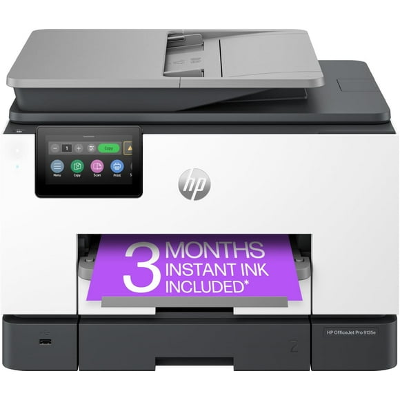 HP OfficeJet Pro 9135e All-in-One Printer, Color, Printer-for-Small Medium Business, Print, Copy, scan, fax, wireless (404M0A#B1H)