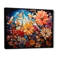 thumbnail image 2 of Designart "Glass Window Christianity Stained wall art" Spiritual Floater Framed Canvas Art Print, 2 of 7