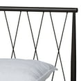 thumbnail image 3 of Baxton Studio Nano Modern and Contemporary Black Finished Metal Queen Size Platform Bed, 3 of 8