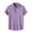 Purple, variant on Men's Short Sleeve Shirt Regular Fit Button Down Collar Shirts with Pocket Green Men's Athletic Shirts & Tees