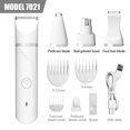 thumbnail image 1 of Pet Grooming Kit Rechargeable Pets Clippers Dog Hair Trimmer Foot Hair Cutting Machine, 1 of 5