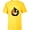 Yellow, variant on Marvel Venom Halloween Symbiote Pumpkin Jack-O’-Lantern - Short Sleeve T-Shirt for Kids - Customized-Navy
