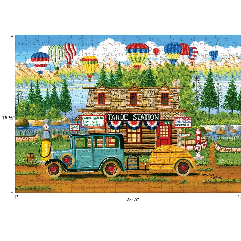 RoseArt Colorluxe 300-Piece Tahoe Station Jigsaw Puzzle - Walmart.com