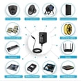 thumbnail image 4 of 18v 1a 2a 2.5a 3a Ac/ Adapter S Charr For Led Strips, 4 of 5