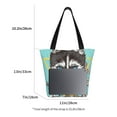 thumbnail image 3 of Pofeuu Husky With Dreamcatcher Print Women Fashion Shoulder Handbags Top Handle Satchel Bags Tote Shoulder Shopping Bag Stylish Canvas Tote Bag, 3 of 6