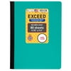 80ct Teal Exceed Composition Book, WR 9.75 x 7.5