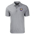 thumbnail image 2 of Men's-Cutter & Buck  Heather Black Orlando City SC Big & Tall Forge Eco Heather Stripe Stretch Recycled Polo, 2 of 3