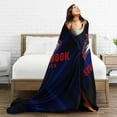 thumbnail image 5 of Stony Brook University Logo Fleece Blanket, Very Soft Microfiber Flannel Blanket for Couch Warm and Cozy for All Seasons, 5 of 8