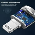 thumbnail image 4 of iPhone 14 Micro SD Card Reader Adapter [MFi Certified] Lightning to Micro SD/TF Card Reader Viewer Micro SD Card Adapter for iPhone 14 13 12 11 Pro Max XS XR X 8 iPad,Support iOS 17 and exFAT & FAT32, 4 of 8