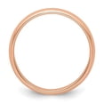 thumbnail image 3 of Ladies 14K Rose Pink Gold 4mm Polished Wedding Band Ring, 3 of 5