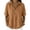 Brown, variant on Womens Tops Short Sleeve Solid Blend Zip Front Collared Womens Blouse,Brown,M