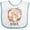 White and Blue, variant on Inktastic I Love My Nana Boys or Girls Baby Bib