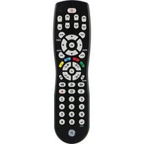 GE 8-Device Universal Remote, Black, 34929