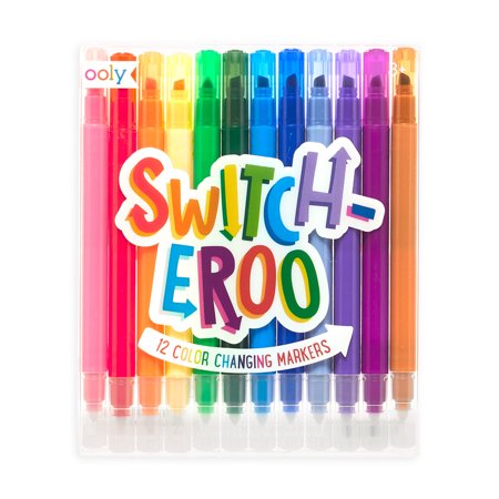 UPC: 0810078034117 | OOLY Switch-Eroo Color Changing Markers  12-Colors