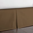 thumbnail image 3 of Nova Walnut Platform Bed Skirt Twin 18" Drop, 3 of 4