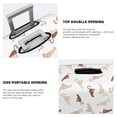 thumbnail image 3 of Disketp Leopard Print Elastic Travel Luggage Cover Travel Suitcase Protective Cover For Trunk Case Apply To 18''-32'' Suitcase Cover-Large, 3 of 7