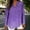 Purple, variant on XPMWRP Long Sleeve Shirts for Women Spring V Neck Tops Casual Dressy Blouse Boho Tunic Business Work Clothes School Outfit Mint Green XXXXXL