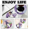 thumbnail image 5 of 6pcs DIY Diamond Painting Coaster Kit with Mandala Dwarf Design and Stand, Ideal for Home Decor and Gift Giving, 5 of 7