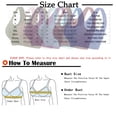thumbnail image 3 of CQONEPT Clearance Plus Size Sports Bras for Women 2 Pack Full Support High Impact Yoga Bra Seamless Underwear,Wine, 3 of 3