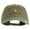 Khaki, variant on Once A Marine Always a Marine Embroidered Washed Solid Pigment Dyed Cotton Twill Brass Buckle Cap - Navy OSFM
