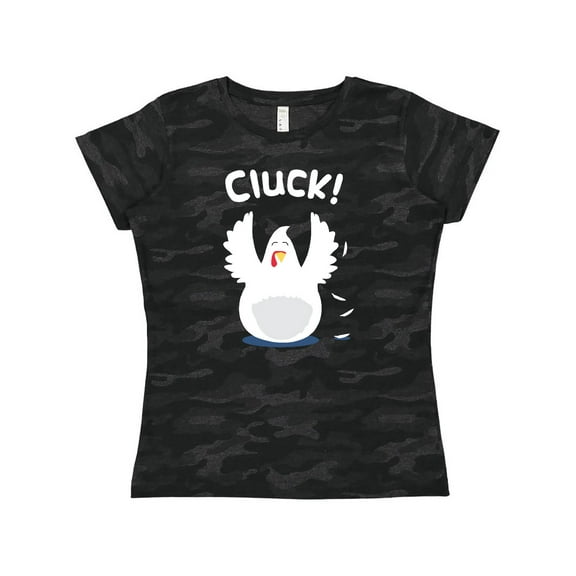 Inktastic Chicken Barnyard Farm Cluck Women's T-Shirt