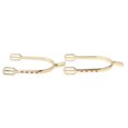 thumbnail image 2 of Espuelas de Parachoques de Doma Sunnimix para mujeres hombres jóvenes oro aleación de zinc, 2 of 7