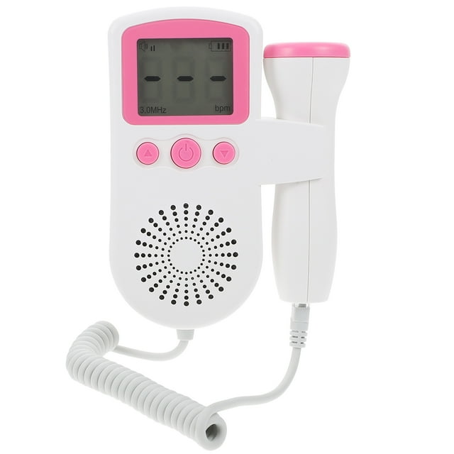 Fetal Doppler Bebé Monitor de ritmo cardíaco Embarazo Equipo de detección de frecuencia cardíaca