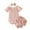 Pink, variant on Fesfesfes Toddler Girl Outfits 3T Baby Girls Cute Short Sleeve Round-Neck Blouses Printing Short Pants Headband Three-piece Set 12-18 Months