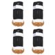 thumbnail image 2 of Small Dog Shoes Dog Feet Covers Hollow Mesh Design Indoor Use Non-slip 4Set, 2 of 4