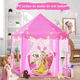 thumbnail image 2 of Castillo Carpa De Princesa Decoracion Habitación para Niña, Rosa, 2 of 5