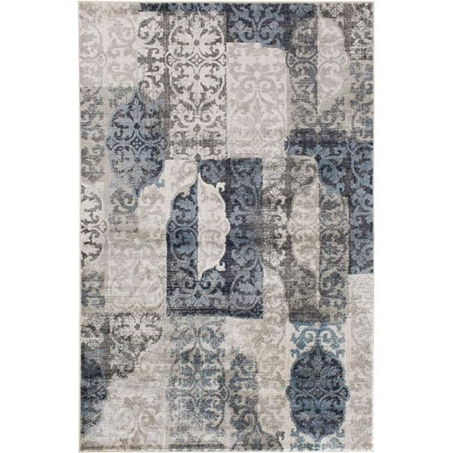 Central Oriental 7122MI58.091 5 Pi x 7 Pi 6 Po Berkshire Sevan Rug&44; Multi Couleur
